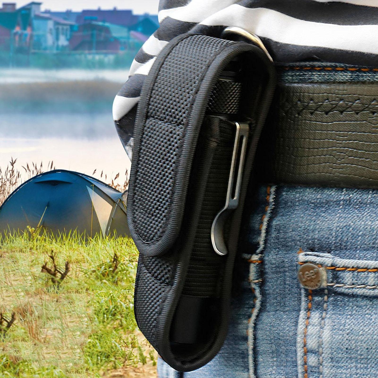 Outdoor Adventure Trips - LED Flashlight Protective Case Outdoor Waist