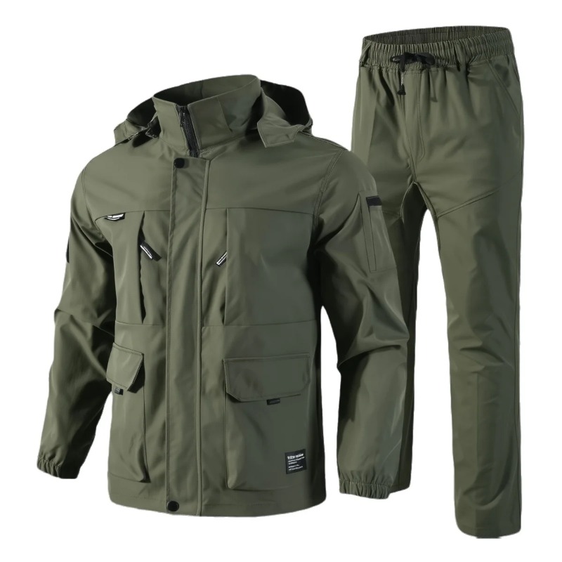 Outdoor Adventure Trips - Mens Tactical Sets Spring Autumn Fleece