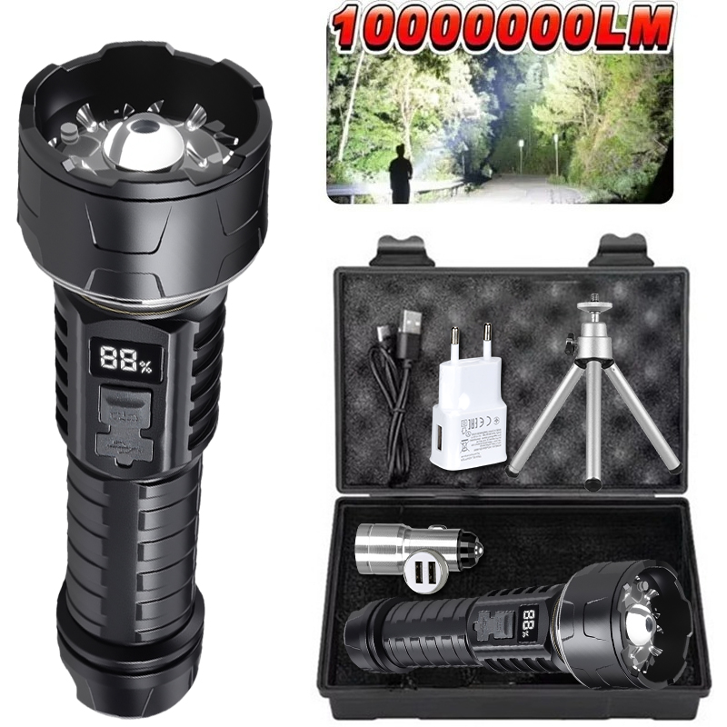 Outdoor Adventure Trips - COB LED Flashlight Rechargeable Lantern 7-core