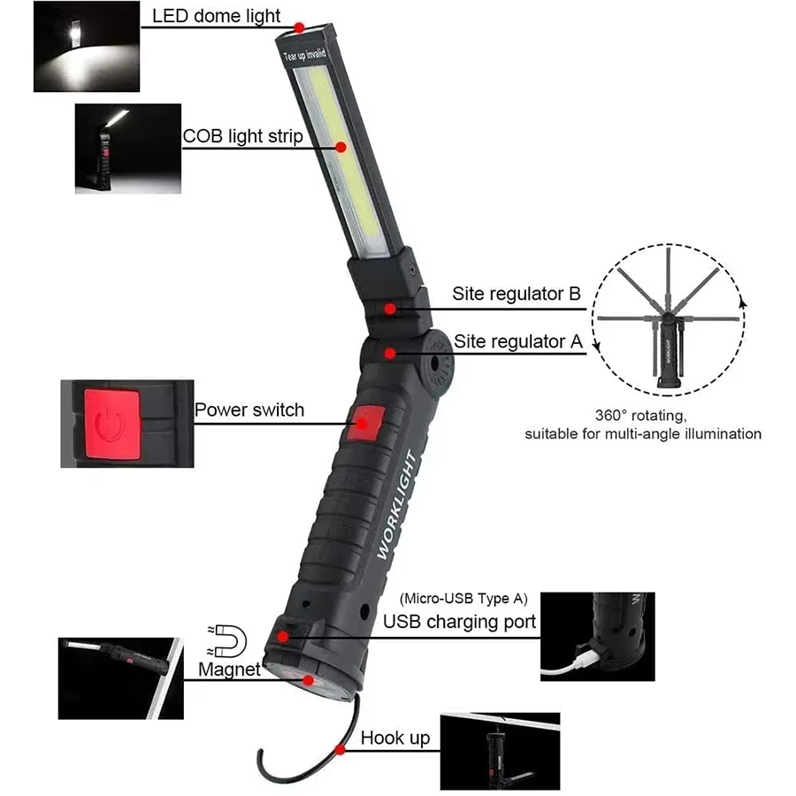 Portable LED Flashlight with M - Outdoor Adventure Trips review and price