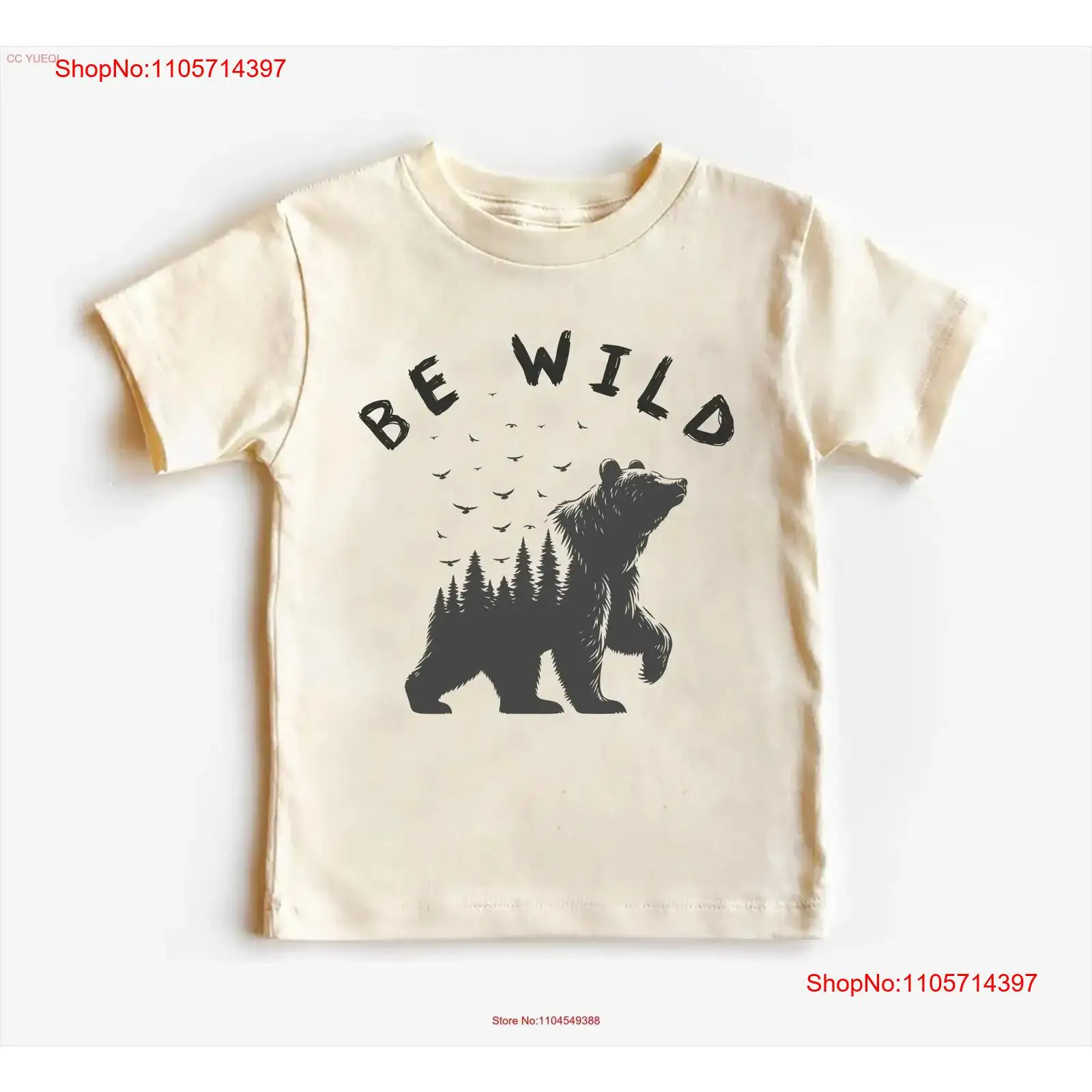 Be Wild Baby T Shirt Bodysuit  - Outdoor Adventure Outfit review and price