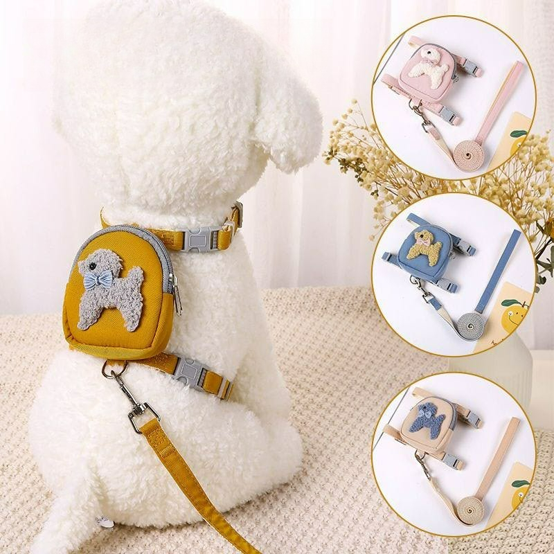 Adjustable Soft Pet Vest with  - Outdoor Adventure Backpack review and price