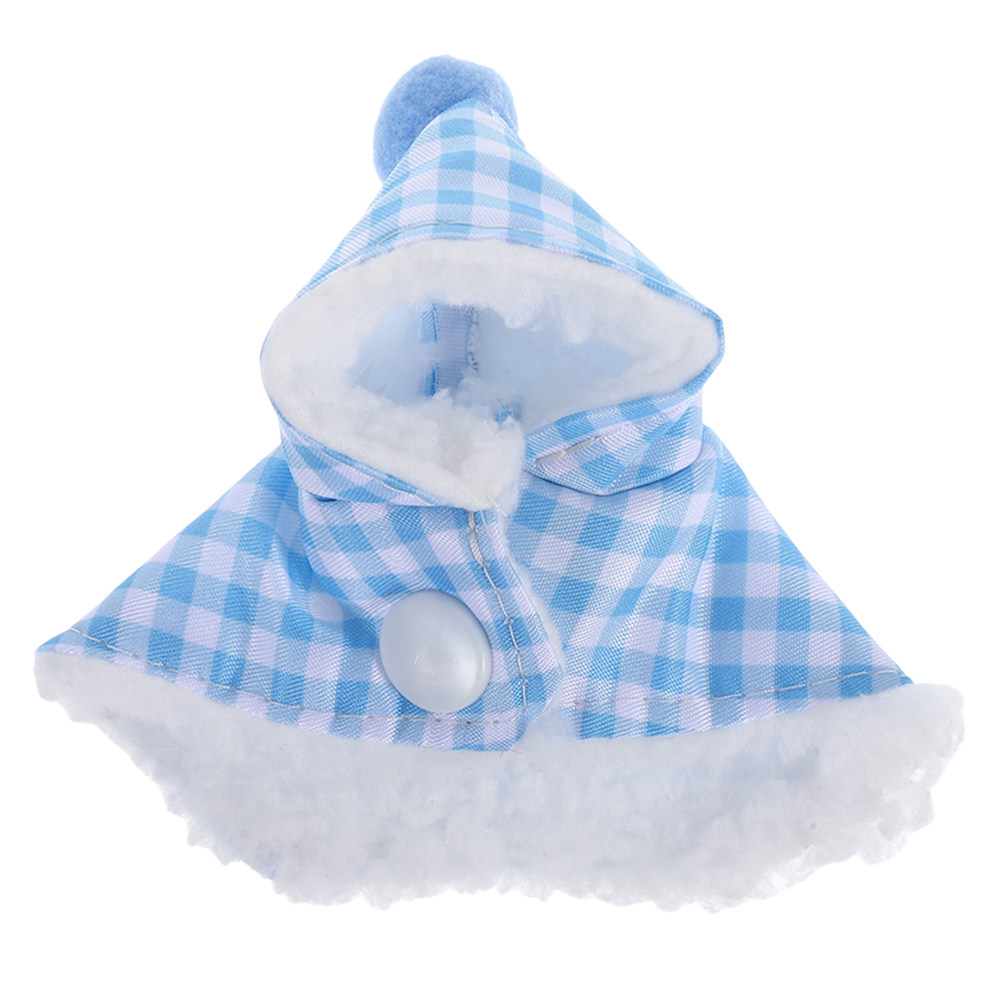 Warm Plaid Bird Cape for Parro - Outdoor Adventure Outfit review and price