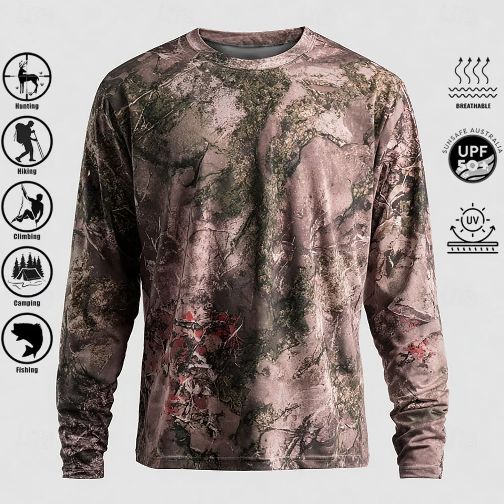 Men Long Sleeve T-shirt Polyes - Outdoor Adventure Trips review and price