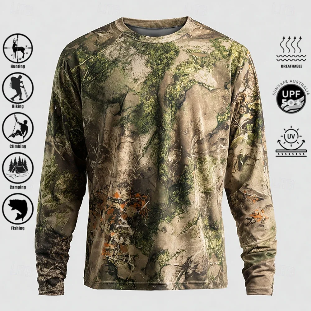 Men Long Sleeve T-shirt Polyes - Outdoor Adventure Trips review and price