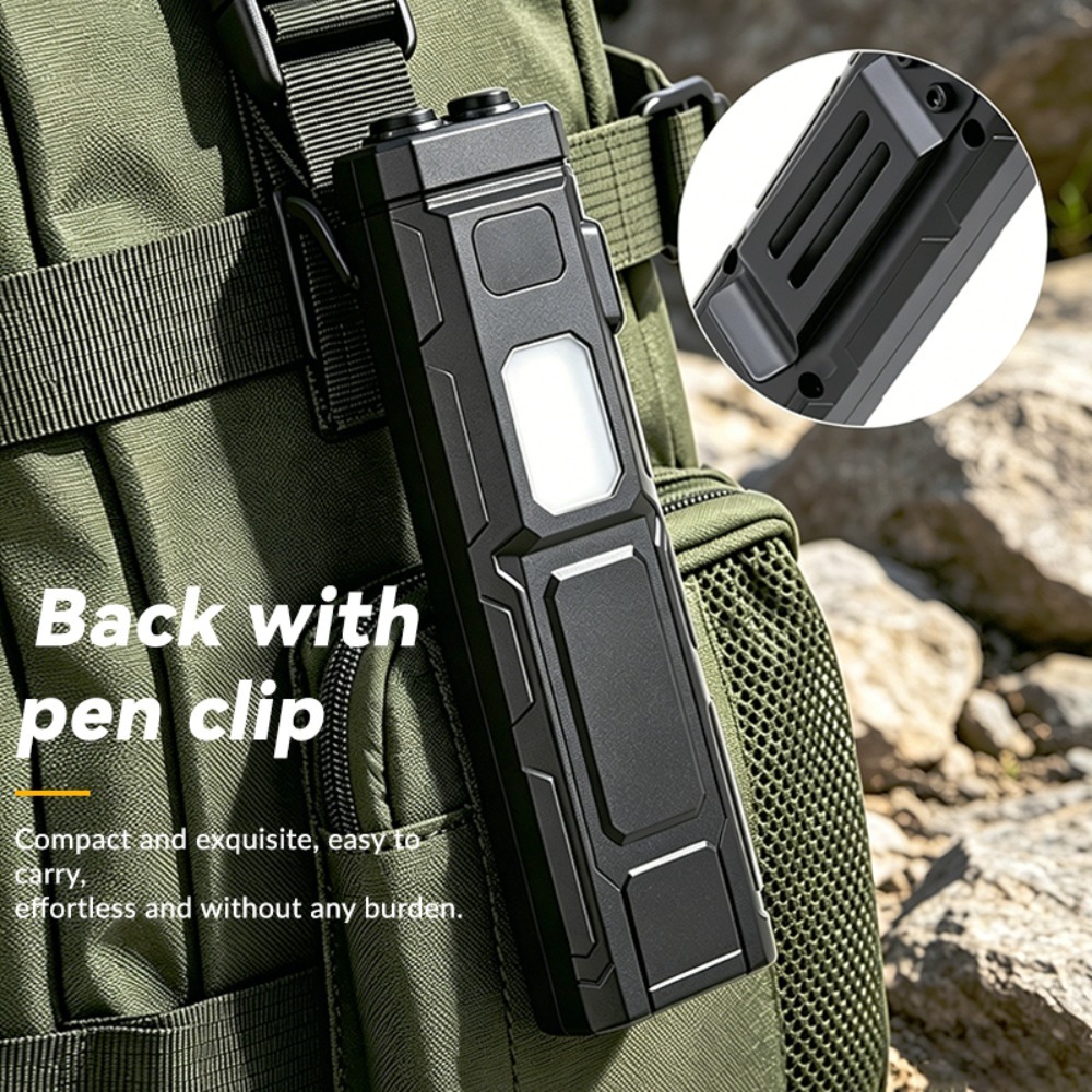 COB LED EDC Flashlight Pen‑Cli - Outdoor Adventure Trips review and price