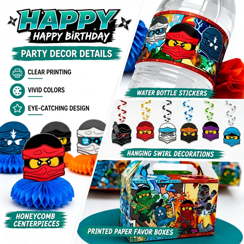 Ninja Combination Birthday Par - Outdoor Adventure Birthday Party review and price